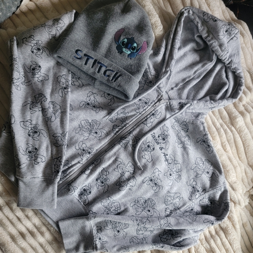 Disney Stitch Gray Apparel